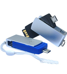 Een USB Drive met een microUSB uitgang